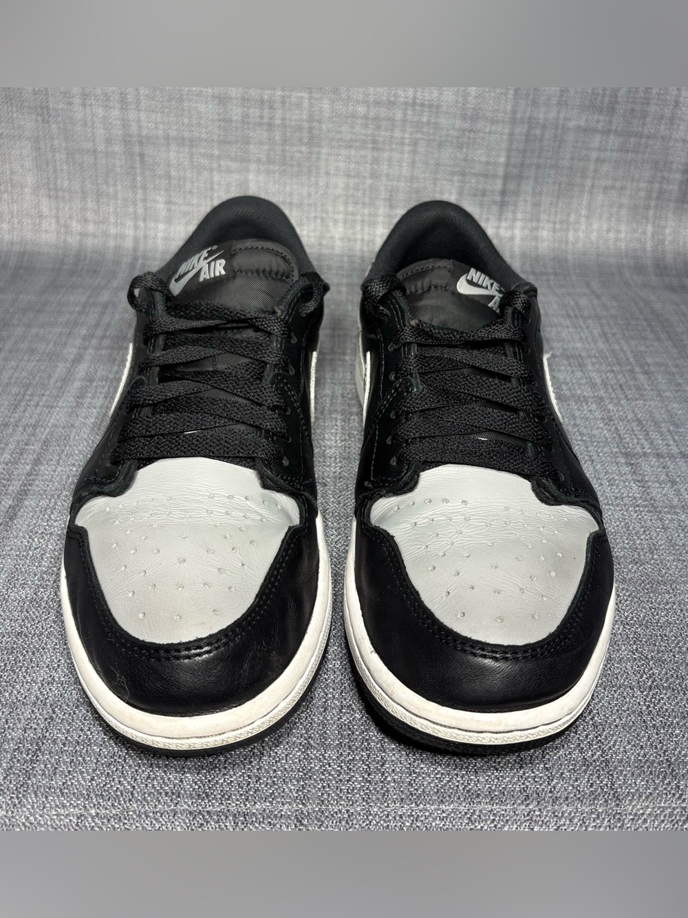 Air Jordan 1 Retro Low OG CZ0790 003 Black/Medium Gray/ White 8M/ 9.5W